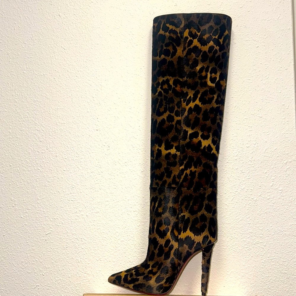 CHRISTIAN LOUBOUTIN - Size 36.5 - ASTRILARGE BOTTA 100 - Picture 8 of 14